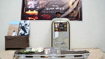 تشییع پیکر فرجالله حیدری در خانه سینما