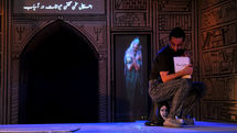 Hamlet Poshtkouhi on Stage in Chaharsoo Hall