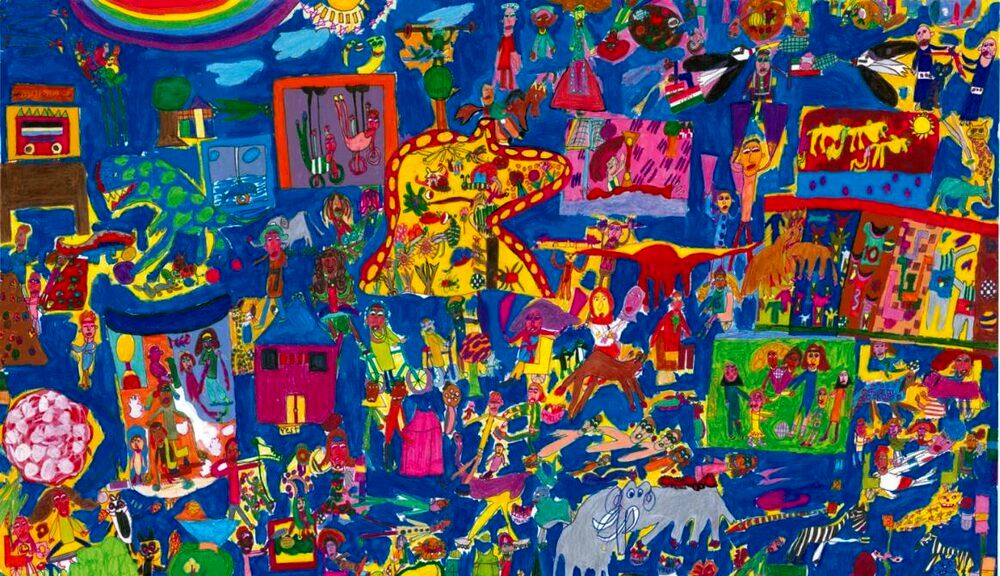 Iranian boy Ilia Afsharmand honored with gold prize at Japanese drawing