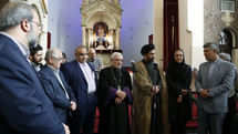 مراسم تجلی دوستی و الفت مسلمانان و مسیحیان