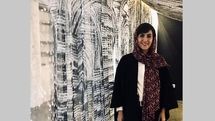 نقوشی از معماری بیوزن و شفاف / روایت عاطفه مجیدینژاد از نمایشگاه