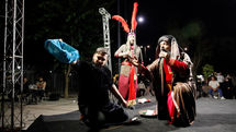 Shabih Khani Ceremonies began in outdoor of Roudaki area
